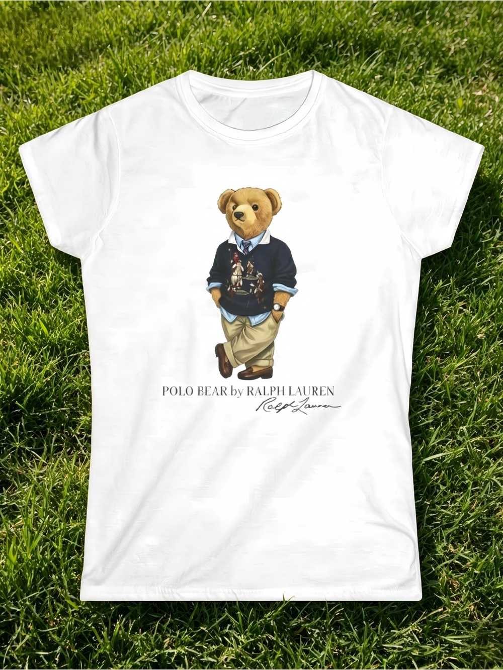 Bear T-Shirt Pluppy Round-neck Women Men T-shirt unisex